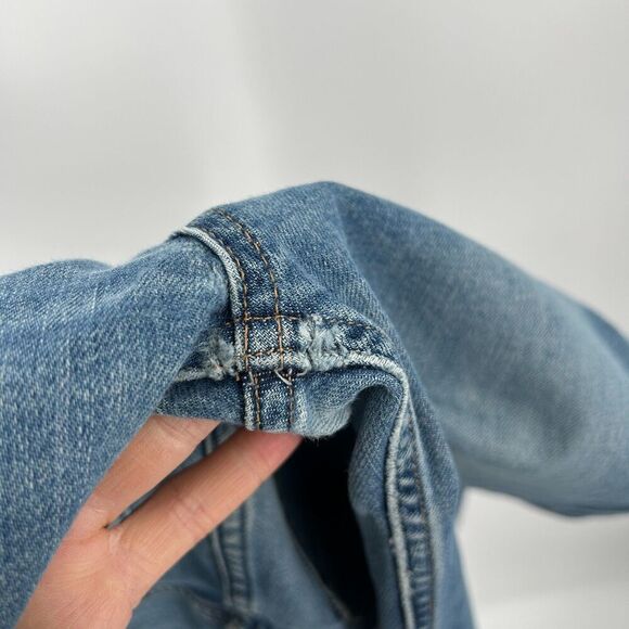 EVERLANE Women's Slim Leg High Rise Denim Blue Ankle Jeans Size 27 - Picture 8 of 8